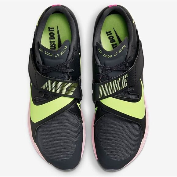 Nike Air Zoom LJ Elite Long Jump Shoes Track Black Volt Women's 10 CT0079-001 - Picture 5 of 11